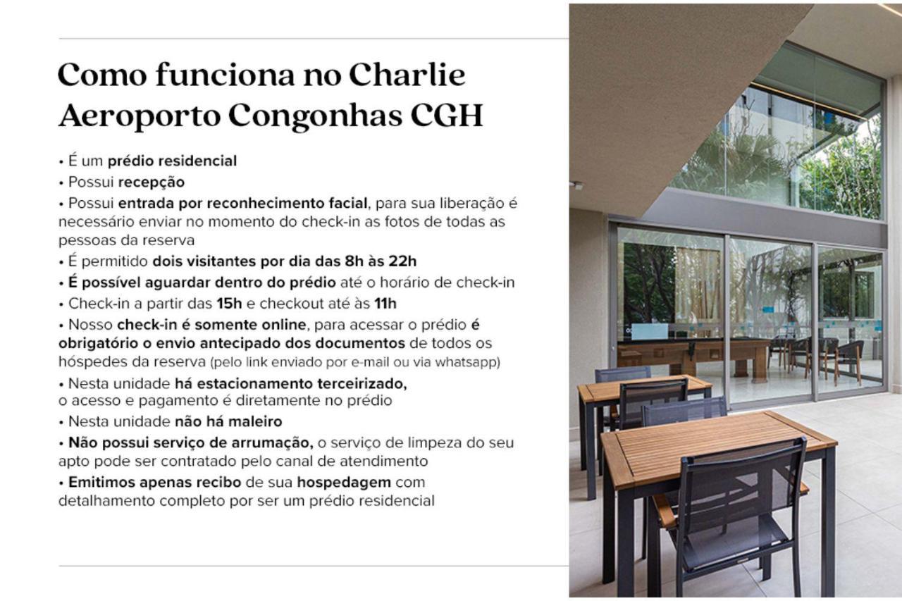 Charlie Aeroporto Congonhas Cgh Apartamento São Paulo Exterior foto